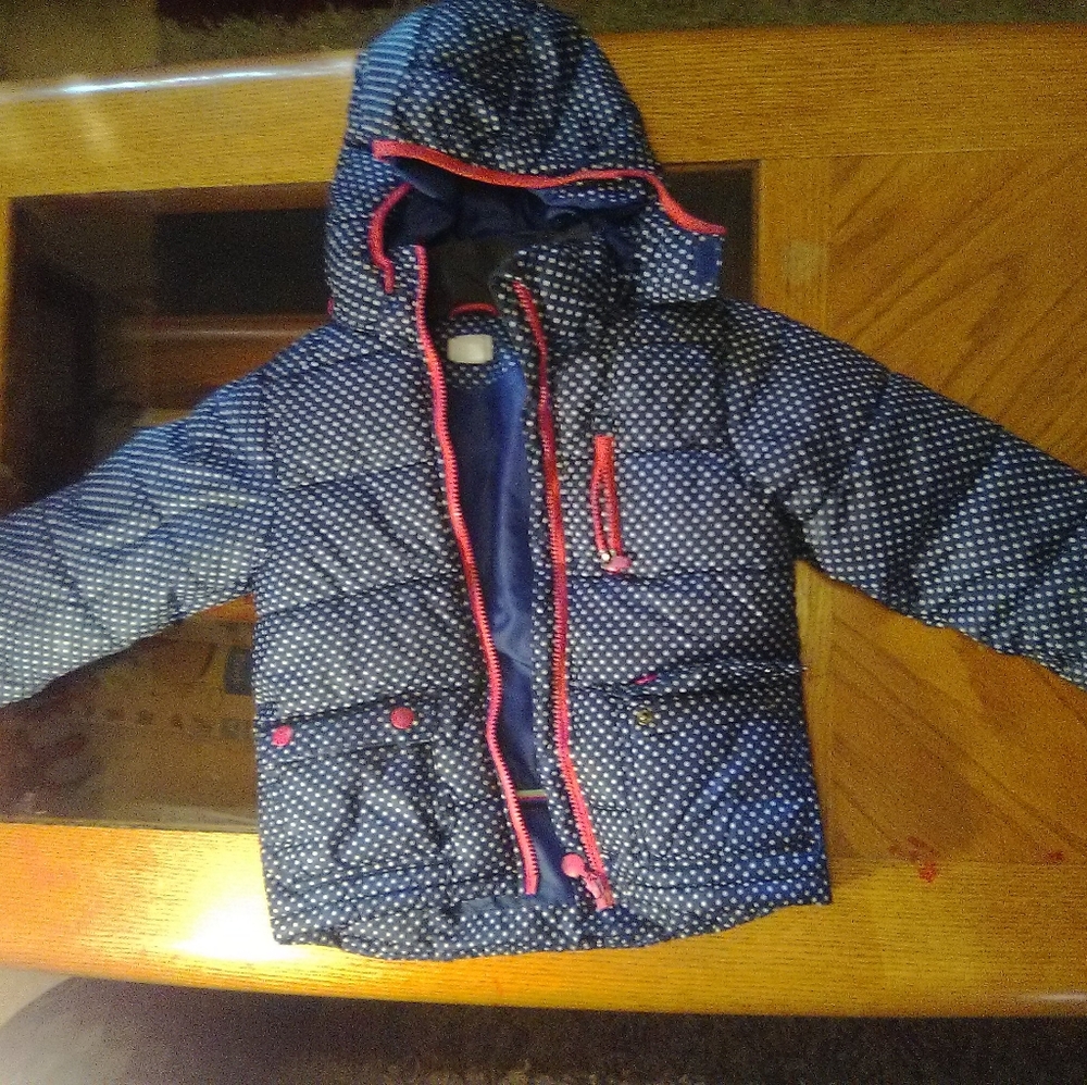 H&M girls coat Size 6-7Y